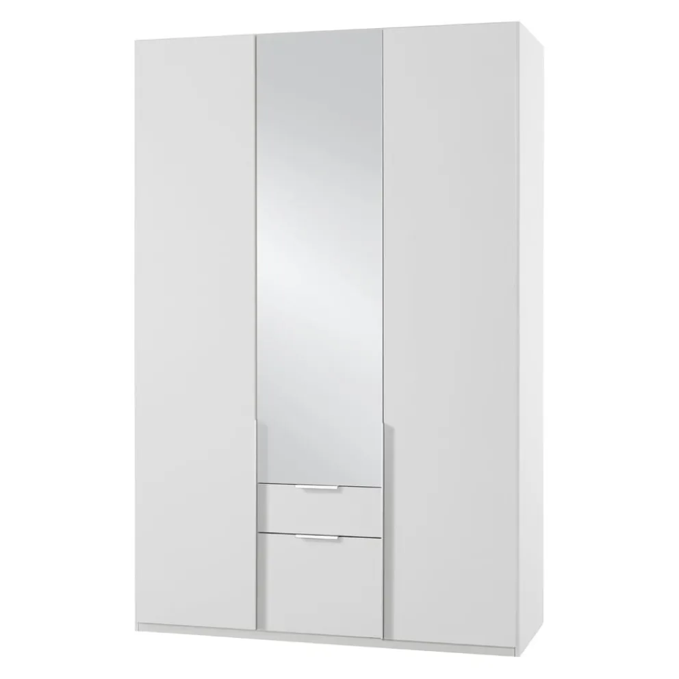 MID.YOU Drehtürenschrank NYC P01 Weiss, Spiegel Sale