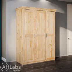 MID.YOU Drehtürenschrank Pelle Online