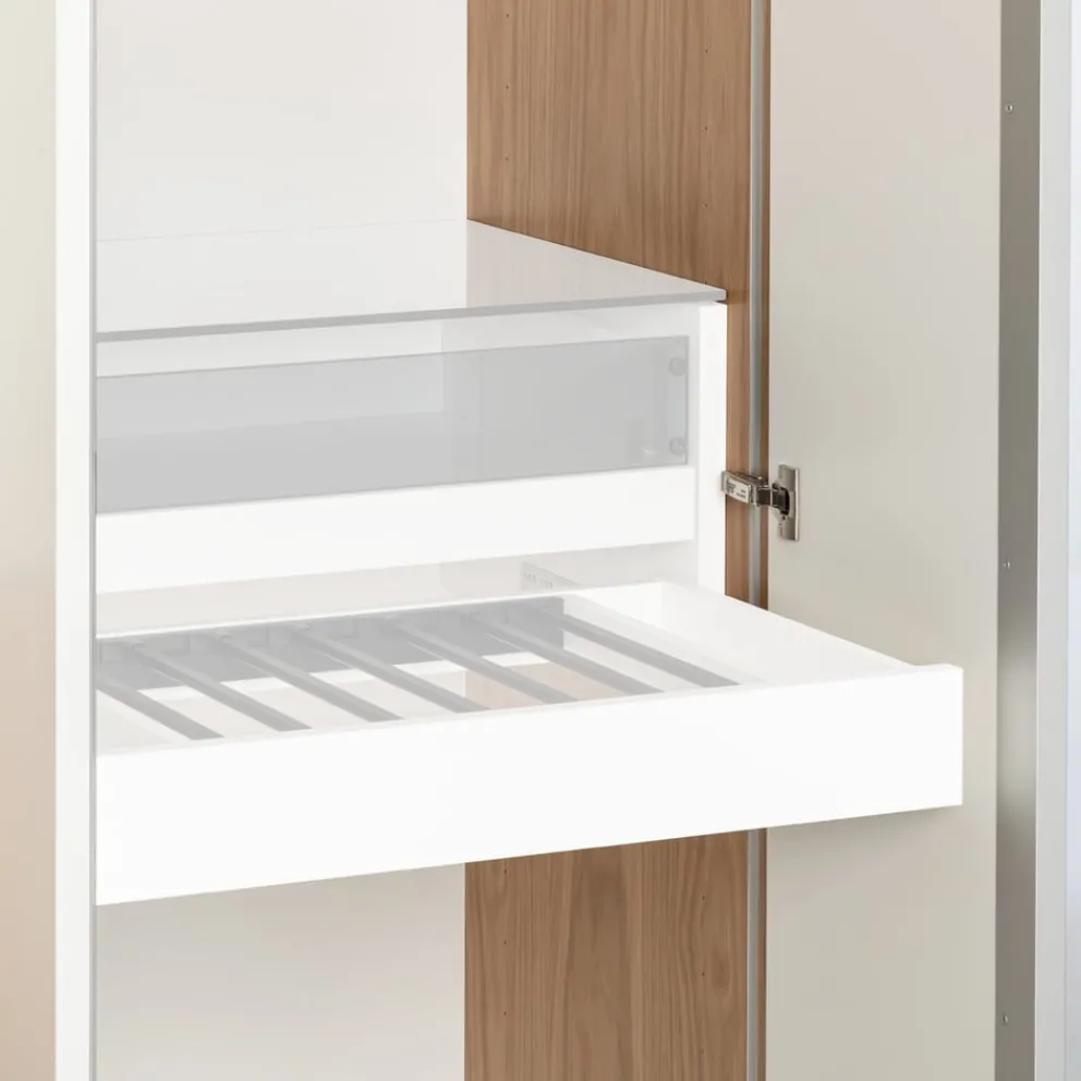 MAB Drehtürenschrank Primeart Stoos weiss Best