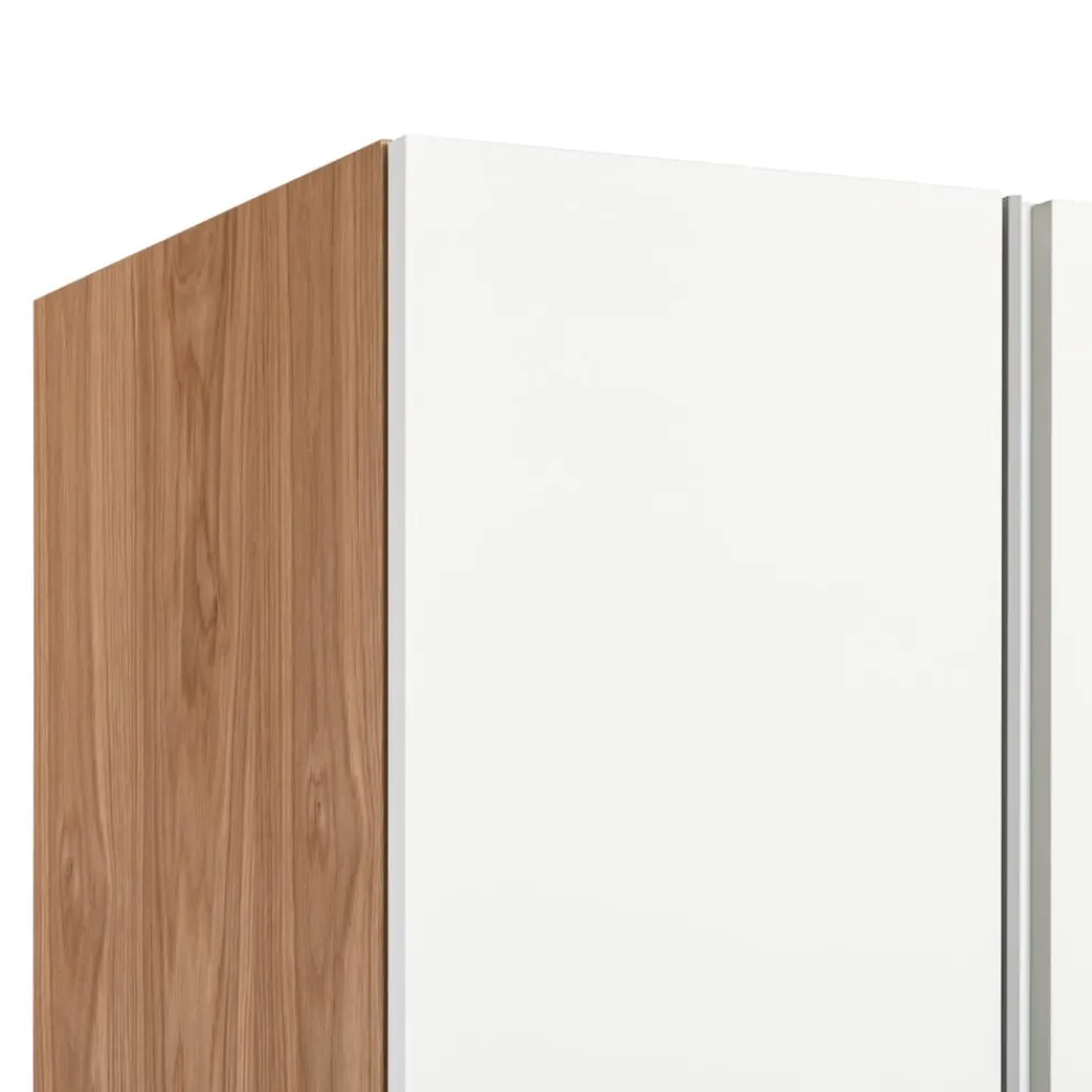 MAB Drehtürenschrank Primeart Stoos weiss Best