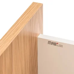 MAB Drehtürenschrank Primeart Stoos weiss Best