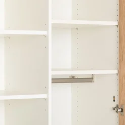 Dieter Knoll Drehtürenschrank Roomline eichefarbig, weiss Clearance