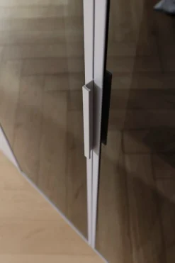 Novel Drehtürenschrank Skat Seidengrau Outlet