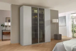 Novel Drehtürenschrank Skat Seidengrau Outlet