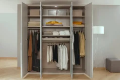 Novel Drehtürenschrank Skat Seidengrau Outlet