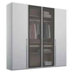 Novel Drehtürenschrank Skat Seidengrau Outlet