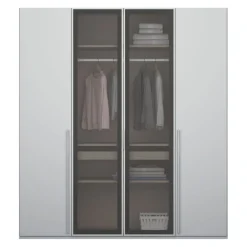 Novel Drehtürenschrank Skat Seidengrau Outlet