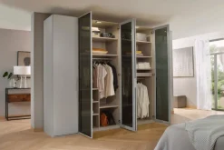 Novel Drehtürenschrank Skat Seidengrau Sale
