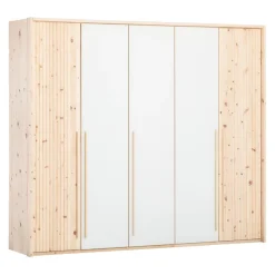 edy&liv Drehtürenschrank Sonus arvefarbig, kieferfarbig, weiss Sale