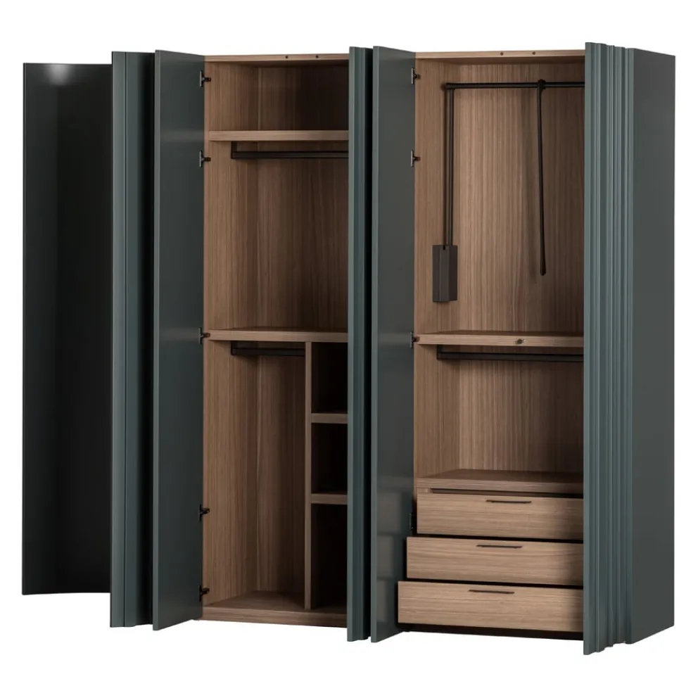 Novamobili Drehtürenschrank Stave 355 ginepro Discount