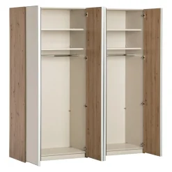 Moderano Drehtürenschrank System One 16 Artisan Eiche, elfenbein