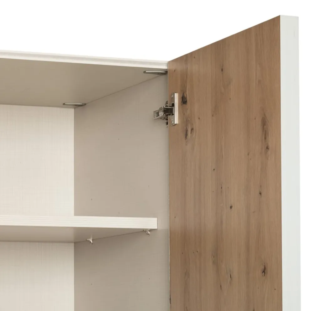Moderano Drehtürenschrank System One 16 Artisan Eiche, elfenbein
