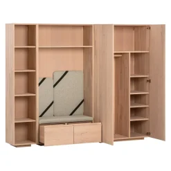TEAM 7 Drehtürenschrank Kids erlefarbig Clearance