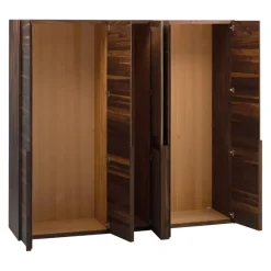 TEAM 7 Drehtürenschrank Schranksyst nussbaumfarbig Outlet