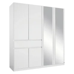 Xora Drehtürenschrank Twisted Alpinweiss Clearance