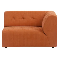 HKliving Eckelement Vint rostrot Sale
