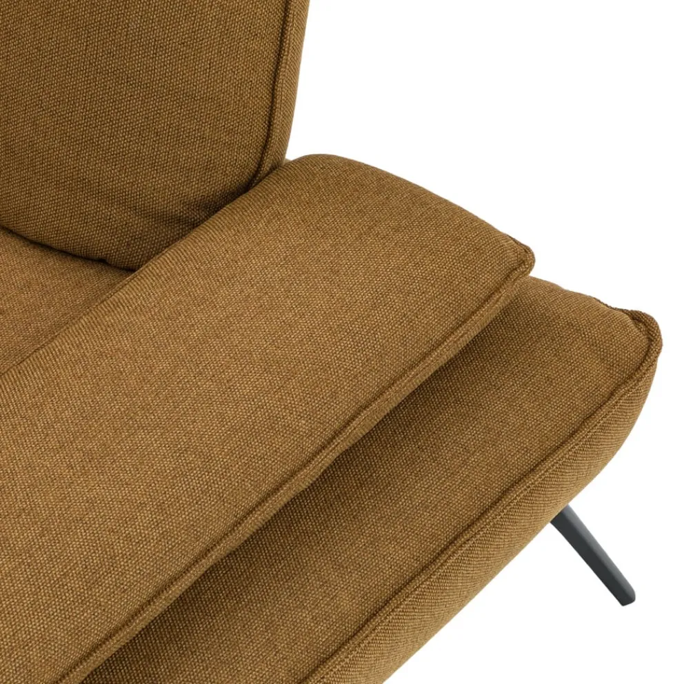 Moderano Ecksofa Alpha-8110 senfgelb