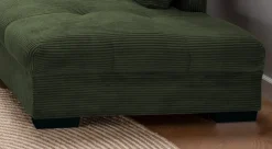 MID.YOU Ecksofa Alvito moosgrün