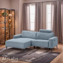 Xora Ecksofa Alyssa hellgrau Best