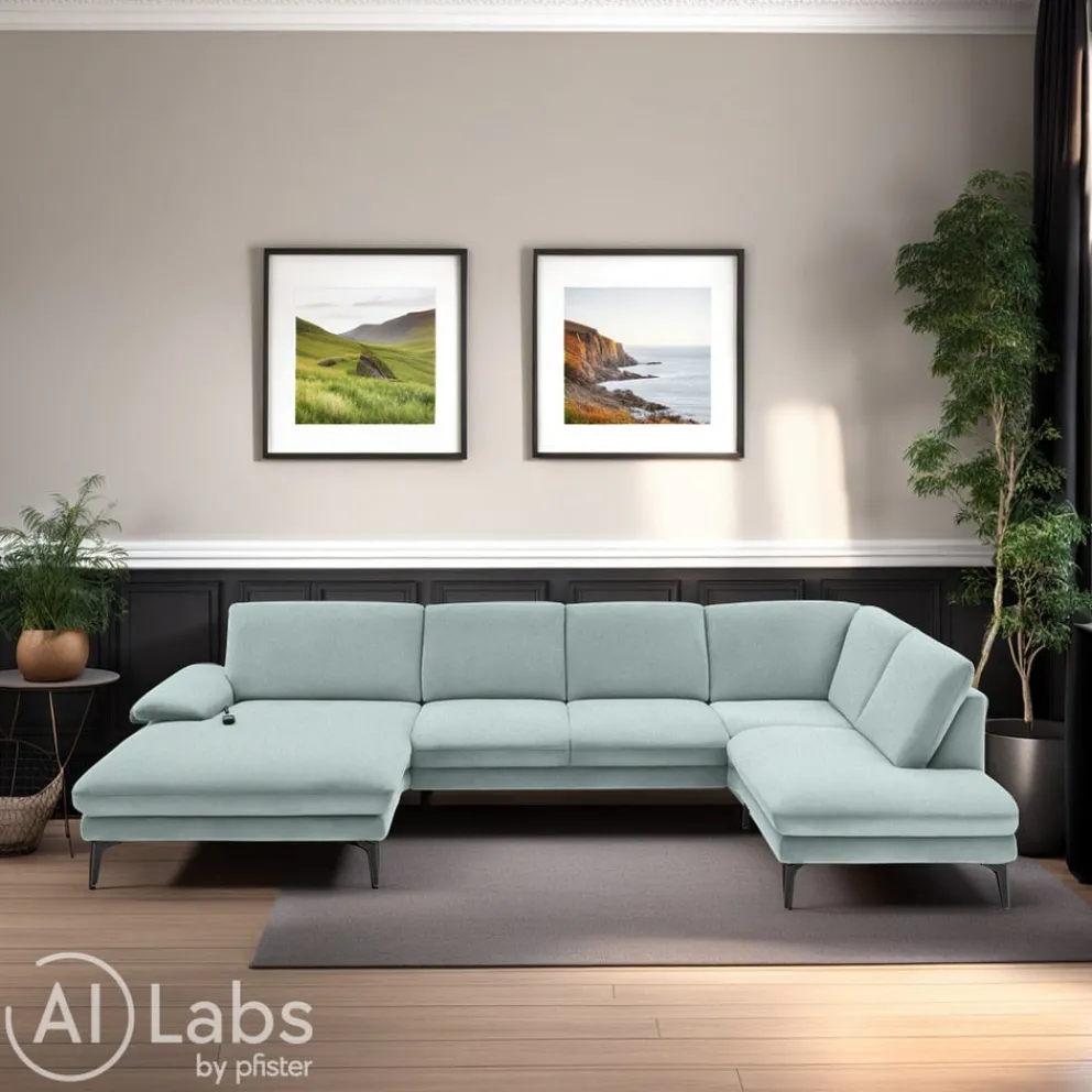 Beldomo System Ecksofa Arzona mint Outlet