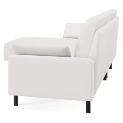 Johann Jakob Ecksofa Ascona Kat. L10B, Classic L1080B Bianco New