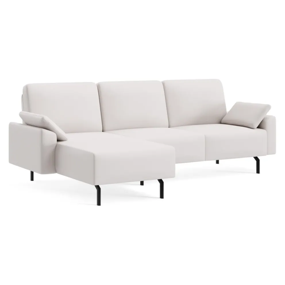 Johann Jakob Ecksofa Ascona Kat. L10B, Classic L1080B Bianco New