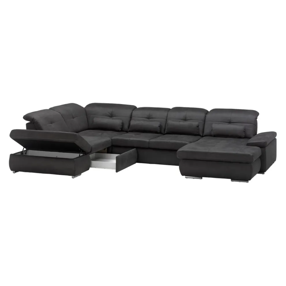 Beldomo Style Ecksofa Austin Kat. 2, Holiday slate Outlet