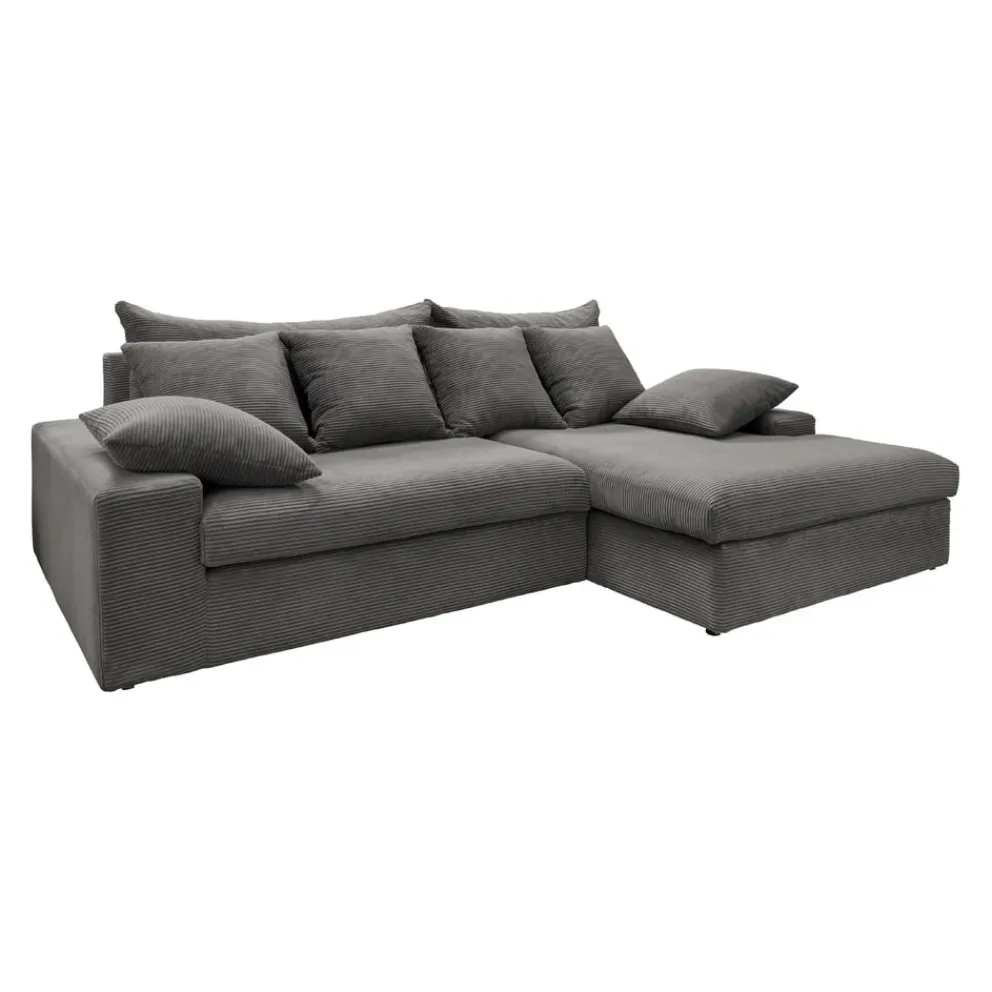Livetastic Ecksofa Avellino grau New
