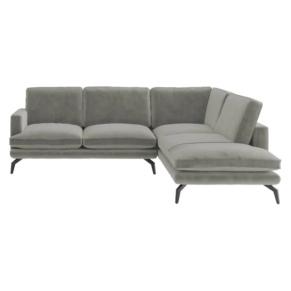 Livetastic Ecksofa Bali achatgrau Clearance