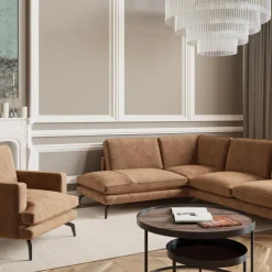 Livetastic Ecksofa Bali braunbeige Best