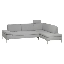 Hom'In Ecksofa Baltimore Kat. 5, GBA 9 agate grey Hot