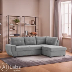 Livetastic Ecksofa Burner grau Online