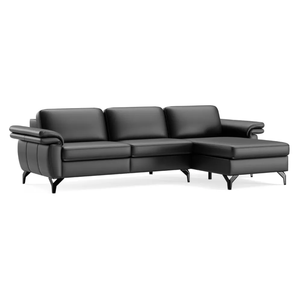 Johann Jakob Ecksofa Classics Kat. H, Torero Nero New