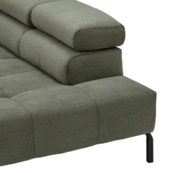 Pure Home Lifestyle Ecksofa Cleveland oliv Outlet