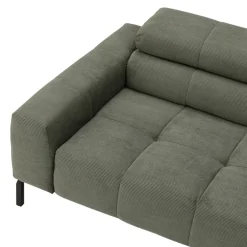 Pure Home Lifestyle Ecksofa Cleveland oliv Outlet