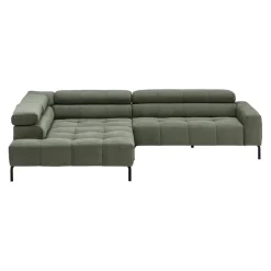 Pure Home Lifestyle Ecksofa Cleveland oliv