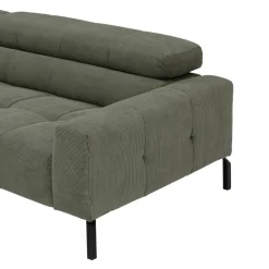 Pure Home Lifestyle Ecksofa Cleveland oliv