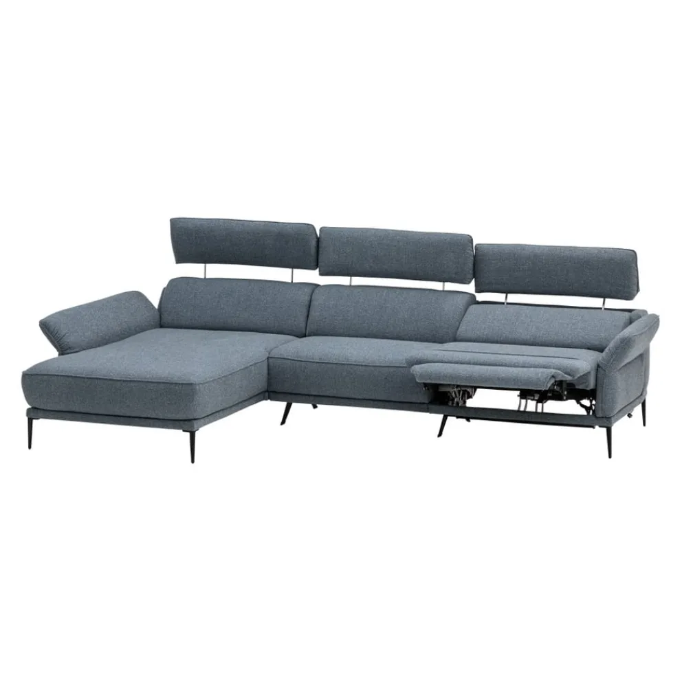 Johann Jakob Ecksofa Cuddly dunkelblau Outlet