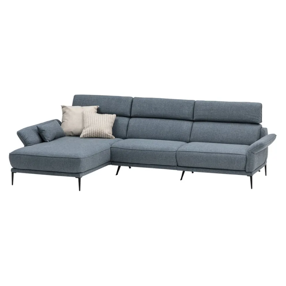 Johann Jakob Ecksofa Cuddly dunkelblau Outlet