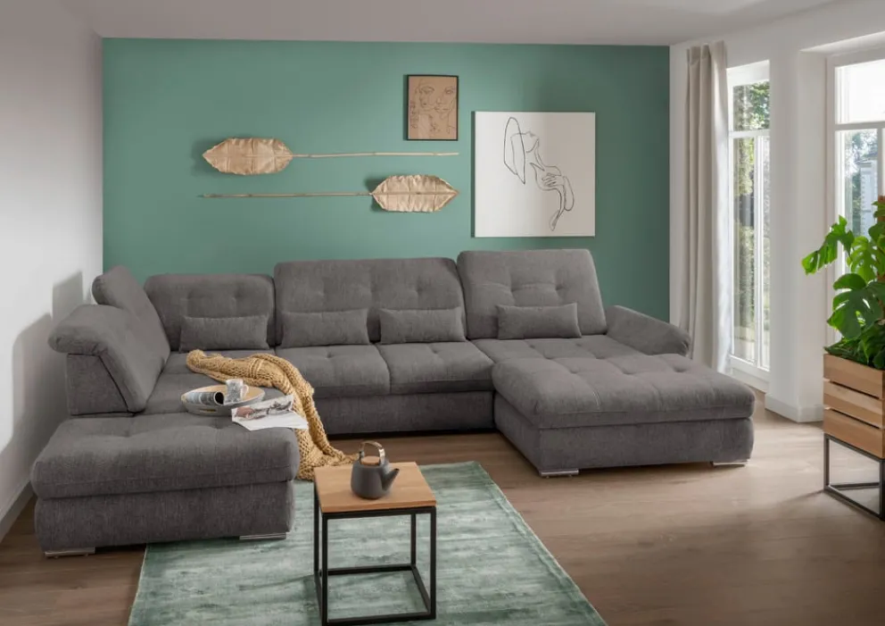 Livetastic Ecksofa Dalida braungrau Clearance