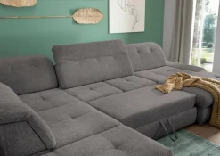 Livetastic Ecksofa Dalida braungrau Clearance
