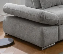 Livetastic Ecksofa Dalida silber Discount
