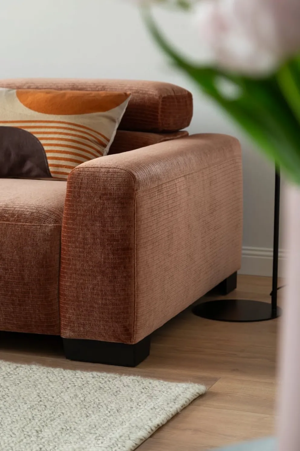 Pure Home Lifestyle Ecksofa Dallas rostrot Best