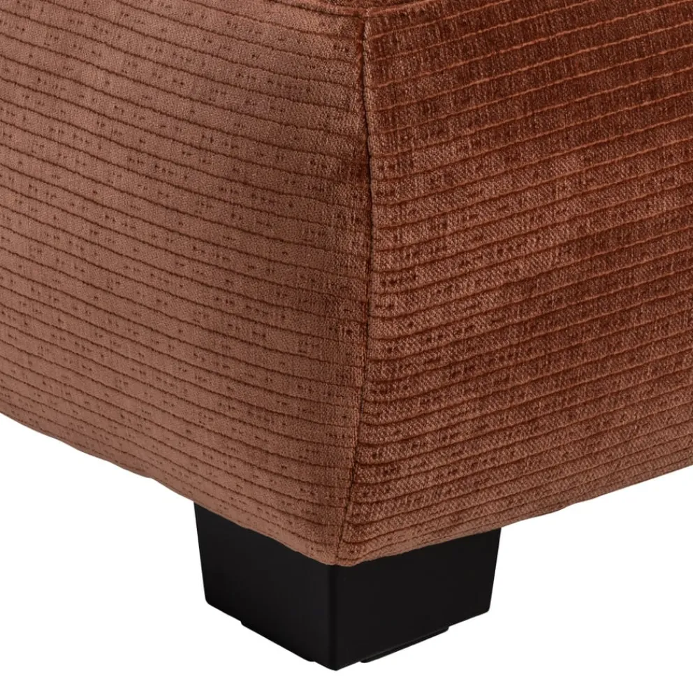 Pure Home Lifestyle Ecksofa Dallas rostrot Best