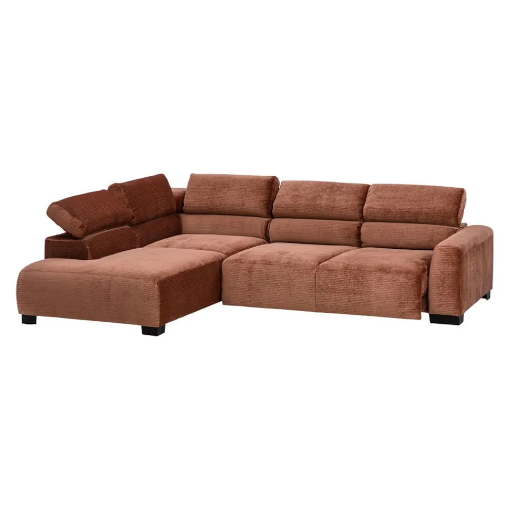 Pure Home Lifestyle Ecksofa Dallas rostrot Best
