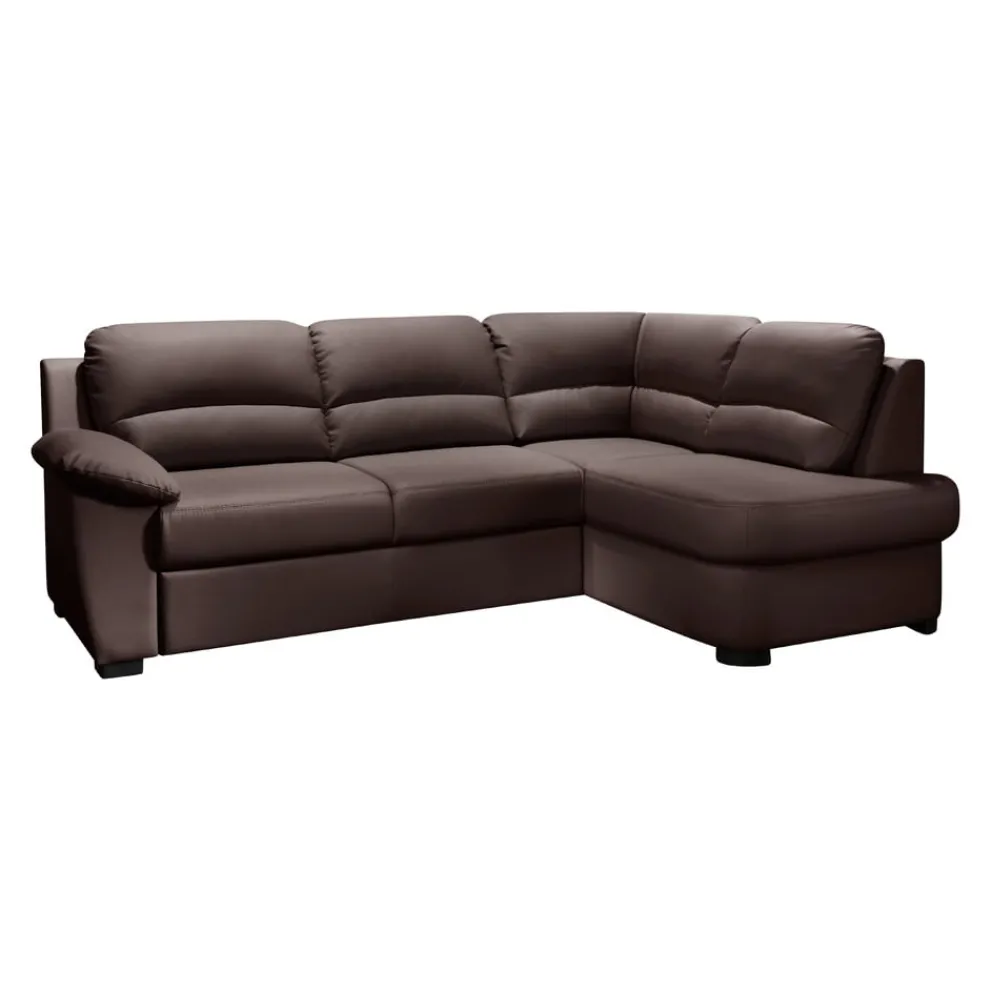 Livetastic Ecksofa Danilo 2S, Pulse D207 coffee Hot