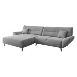 Livetastic Ecksofa Drago silber Sale