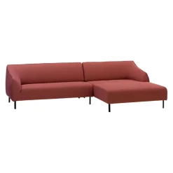 FREISTIL Ecksofa 132 Kat. 4000, 4062 Gelborange/ Violett Clearance