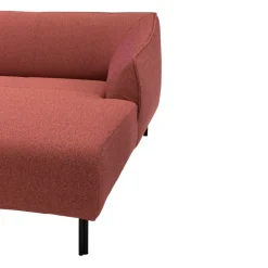 FREISTIL Ecksofa 132 Kat. 4000, 4062 Gelborange/ Violett Clearance