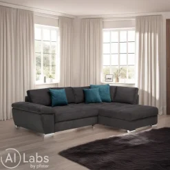 Carry Home Ecksofa Goodnight De Luxe schwarz Clearance